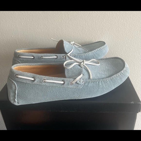 Saks fifth avenue moccasin shoes for men size 10 brand new - Picture 2 of 11